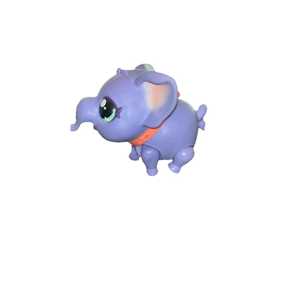 Little Live Pets My Elephant Makes 20+ Sounds and Walks WORKS - No Leash